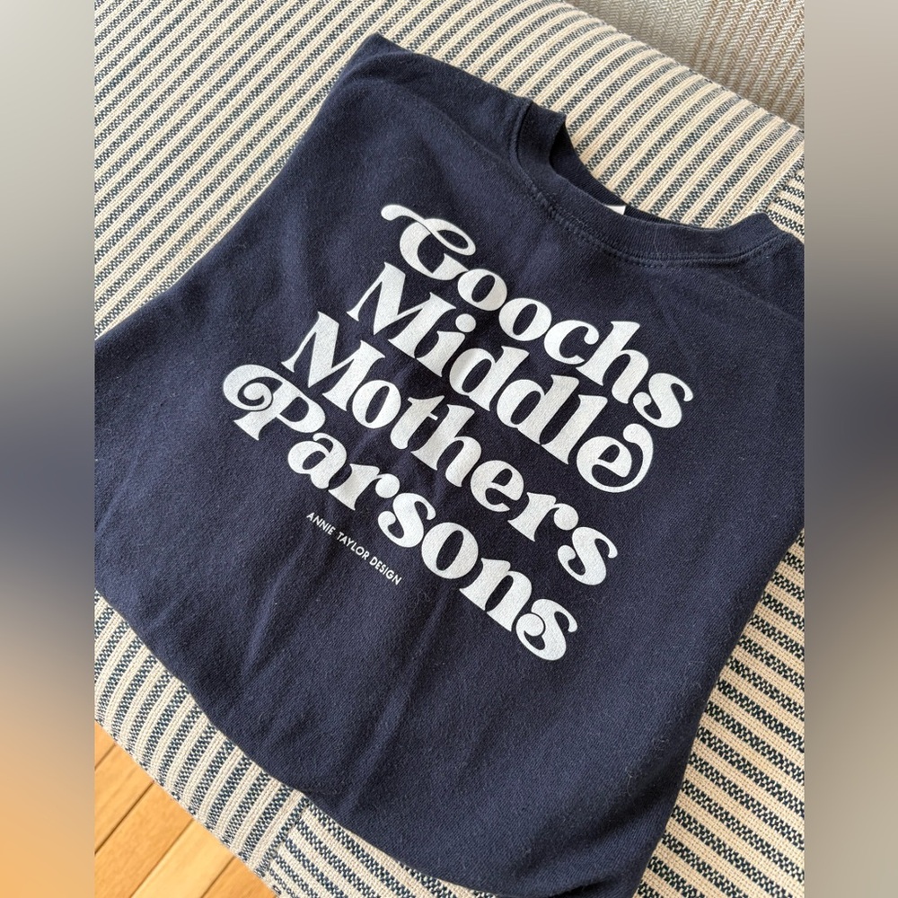 Navy Graphic Sweatshirt